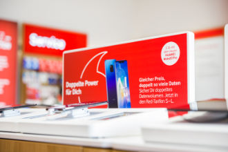 Mobiles Internet im Vodafone-Shop