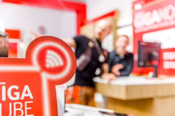 Vodafone Shop Zeitz Innenansicht